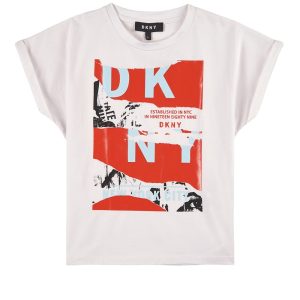 T-shirt ragazza 10/14 anni DKNY