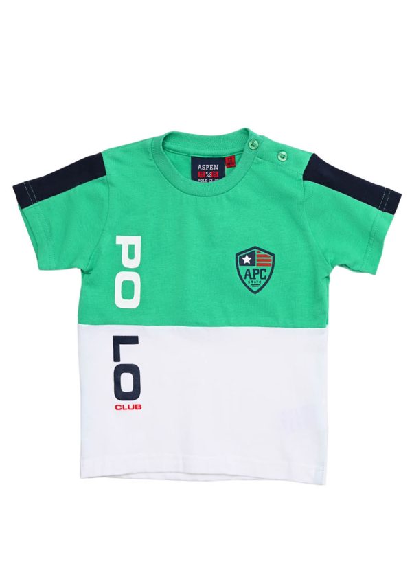 T-shirt neonato 6/24 mesi Aspen polo club