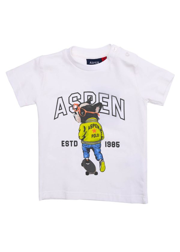 T-shirt neonato 9/24 mesi Aspen polo club