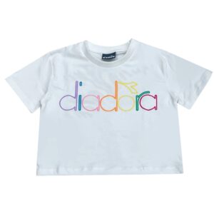 T-shirt cropped ragazza 8/14 anni Diadora