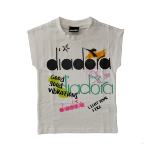 T-shirt ragazza 8/12 anni Diadora