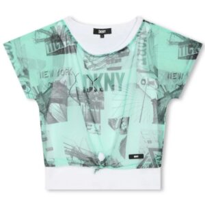 T-shirt ragazza 6/14 anni DKNY