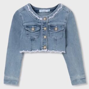 Giacca jeans ragazza 12/14 anni Abel & lula