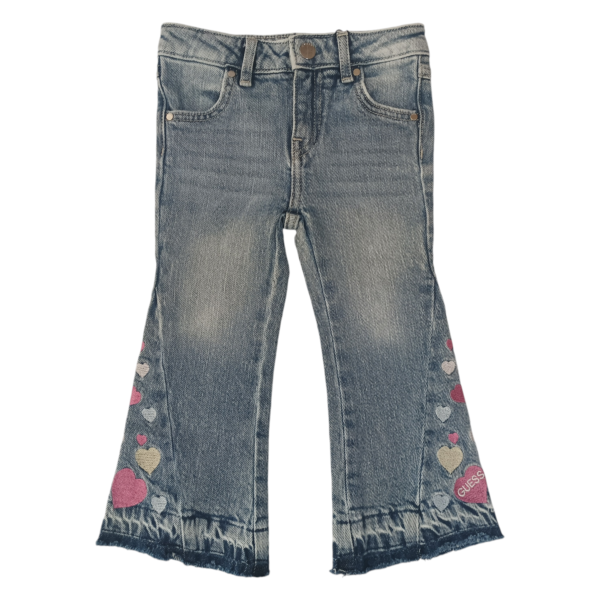 Jeans a zampa bimba Guess